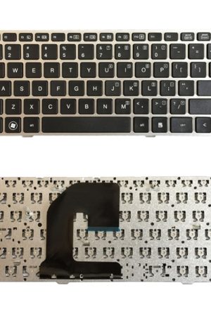 Tastiera versione USA con cornice argento per HP EliteBook 8470B 8470P 8470 8460 8460p 8460w ProBook 6460 6460b 6470