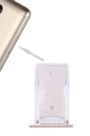 Per Xiaomi Redmi Note 3 (versione Qualcomm) Vassoio scheda SIM e SIM / TF