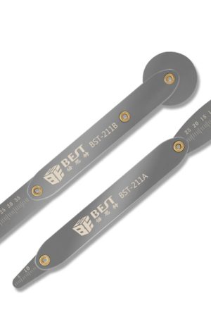 BEST BST-211A / B Strumento di apertura universale per riparazioni di cellulari in metallo Smonta il set di attrezzi per leva in acciaio in metallo con piede di porco