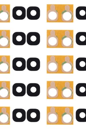 Per Galaxy A3 (2017) / A320 Copriobiettivo per fotocamera posteriore da 10 pezzi con adesivo