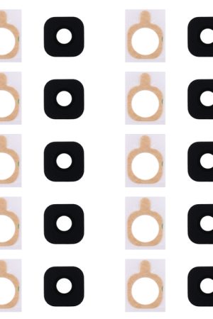 Per Galaxy A8 (2016) / A810 10 copriobiettivo posteriore per fotocamera con adesivo