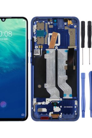 Schermo LCD in materiale AMOLED e digitalizzatore assemblaggio completo con cornice per ZTE Axon 10 Pro (versione 4G)