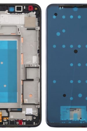 Piastra cornice cornice LCD alloggiamento anteriore per LG K50 / K12 MAX / LMX520BMW / LMX520EMW (versione doppia SIM)