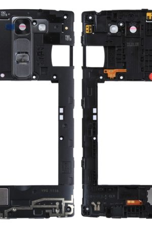 per LG C90 H500 Cornice centrale con cicalino della suoneria dell'altoparlante e obiettivo della fotocamera posteriore e pulsante Home