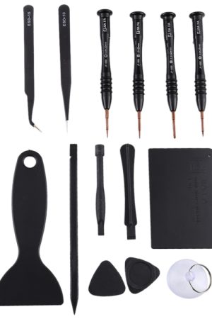 JIAFA JF-668 14 in 1 Strumenti per la riparazione dello smontaggio del piede di porco del telefono cellulare