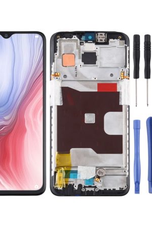 Schermo LCD originale e digitalizzatore assemblaggio completo con cornice per OPPO Reno Z