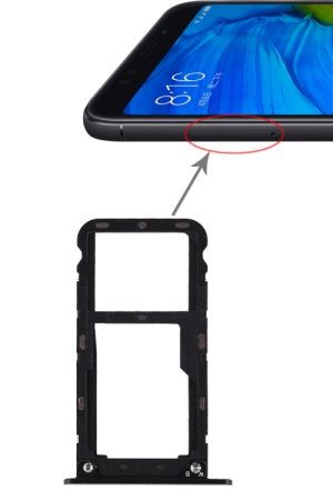 2 Vassoio scheda SIM/Vassoio scheda Micro SD per Xiaomi Redmi 5 Plus