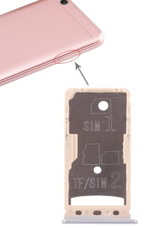 2 Vassoio scheda SIM / Vassoio scheda Micro SD per Xiaomi Redmi 5A