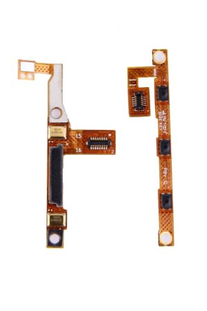 per BlackBerry Classic / Q20 Pulsante di accensione e pulsante del volume Cavo flessibile + Cavo flessibile a nastro per microfono