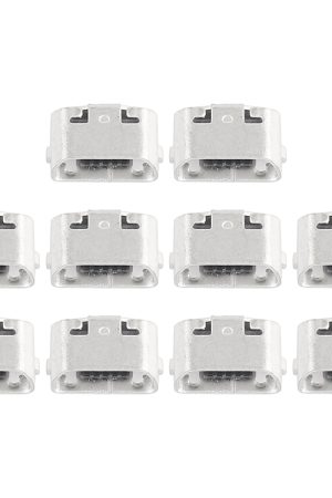 Per Meizu MX4 / MX4 Pro / Meilan Connettore porta di ricarica in metallo da 10 pezzi