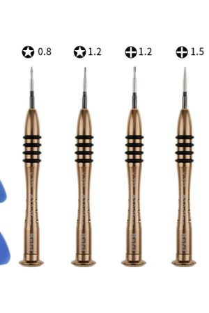 Kaisi K-5222 7 in 1 plettro di apertura in plastica + set di cacciaviti di precisione Kit di riparazione per cellulare per tablet PC