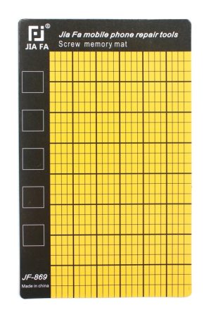 Tappetino magnetico universale JF-869 per la riparazione del telefono, dimensioni: 14,5x9 cm
