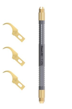 QIANLI 007 Multifunctioal CPU IC Coltello per la rimozione della colla Lama sottile Scheda madre BGA Chip Colla per la pulizia della colla Coltello