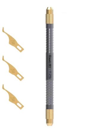 QIANLI 008 Multifunctioal CPU IC Coltello per la rimozione della colla Lama sottile Scheda madre BGA Chip Colla per la pulizia della colla Coltello