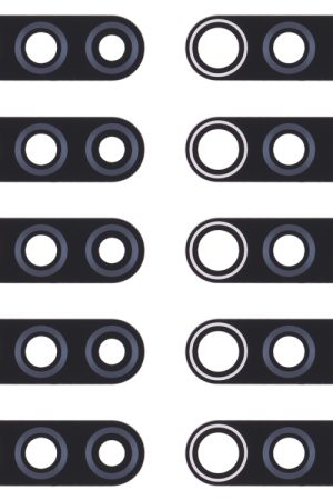 Obiettivo fotocamera posteriore da 10 PC per Xiaomi Redmi 9
