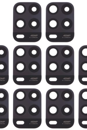Obiettivo per fotocamera posteriore da 10 PC per Xiaomi Mi 10 Lite 5G