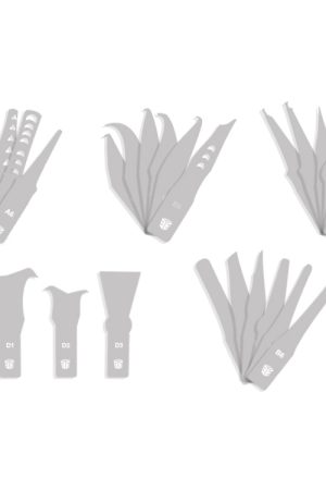 BEST-69A 27 PCS / Set Strumenti di riparazione della CPU del coltello da taglio