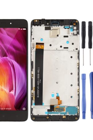 Schermo LCD e digitalizzatore assemblaggio completo con cornice per Xiaomi Redmi Note 4