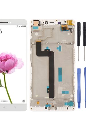 Schermo LCD e digitalizzatore assemblaggio completo con cornice per Xiaomi Mi Max