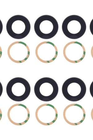 10 PCS Copriobiettivo per fotocamera posteriore e adesivo per Xiaomi Mi 6