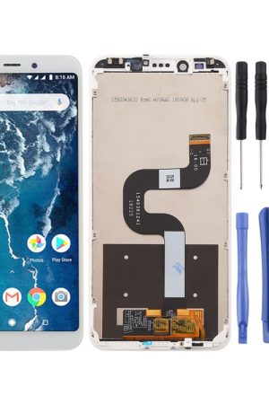 Schermo LCD e digitalizzatore assemblaggio completo con cornice per Xiaomi Mi 6X / A2