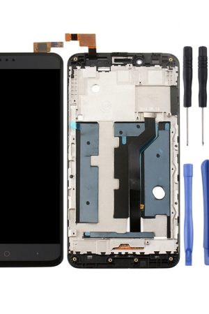 Per schermo LCD e digitalizzatore ZTE ZMax Pro / Z981 assemblaggio completo con cornice