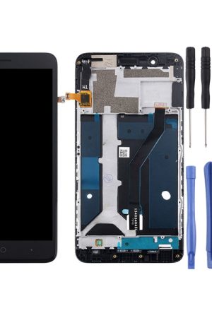 Per schermo LCD e digitalizzatore ZTE Blade Z Max / Z982 assemblaggio completo con cornice