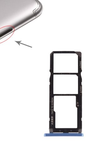 Vassoio scheda SIM + Vassoio scheda SIM + Scheda Micro SD per Xiaomi Redmi S2