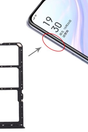 Per OPPO A11 Vassoio scheda SIM + Vassoio scheda SIM + Vassoio scheda micro SD