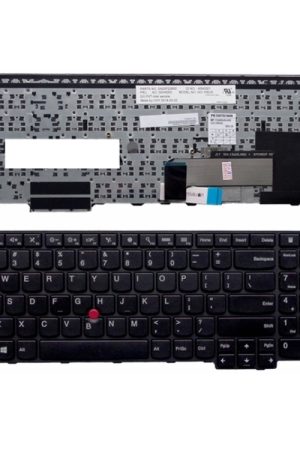 Tastiera inglese per laptop versione USA con stick di puntamento per Lenovo IBM Thinkpad E550 / E555 / E550C