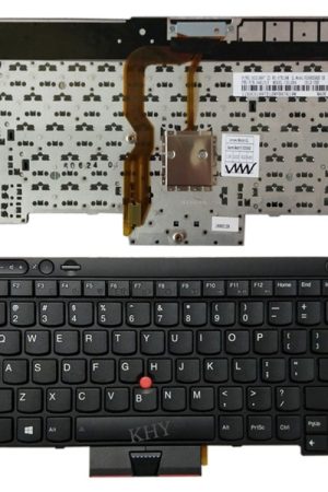 Tastiera inglese per laptop versione USA con stick di puntamento per Lenovo IBM Thinkpad L430 / T430 / T430i / T430S, Teclado 04X1315 / 04X1201 / 04X1277 / 0C01997