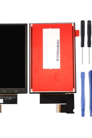 Schermo LCD OEM per BlackBerry KEYone / DTEK70 con assemblaggio completo di digitalizzatore (nero)