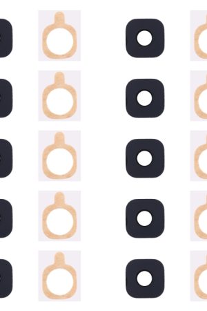 Per Galaxy S6 Edge + / G9280 10 copriobiettivo posteriore per fotocamera con adesivo