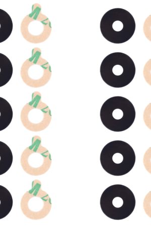 Per l'obiettivo della fotocamera posteriore Meizu M6 10 pezzi