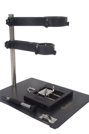 Kaisi F-204 Mobile Phone Laptop BGA Rework Reballing Station Morsetto per pistola ad aria calda