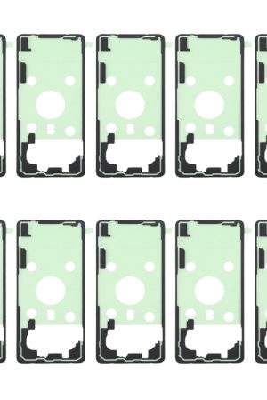Per Galaxy S10 + 10 pezzi adesivo per cover posteriore