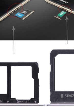Per Galaxy A5108 / A7108 2 vassoio scheda SIM + vassoio scheda micro SD