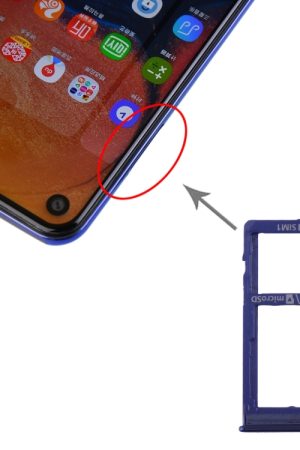 Per Samsung Galaxy A60 Vassoio scheda SIM + Vassoio scheda SIM/Vassoio scheda micro SD