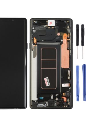 Schermo LCD e digitalizzatore assemblaggio completo con cornice per Galaxy Note9 / N960A / N960F / N960V / N960T / N960U