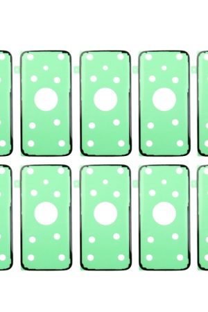 Per Galaxy S7 / G930 10 pezzi adesivo per coperchio posteriore posteriore