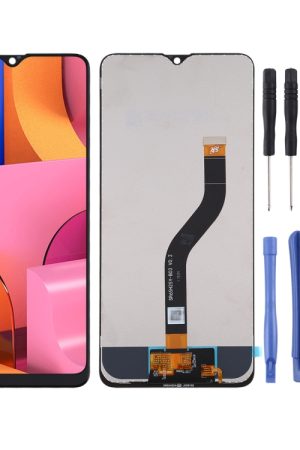 Schermo LCD in materiale IPS originale e assemblaggio completo del digitalizzatore per Galaxy A20s