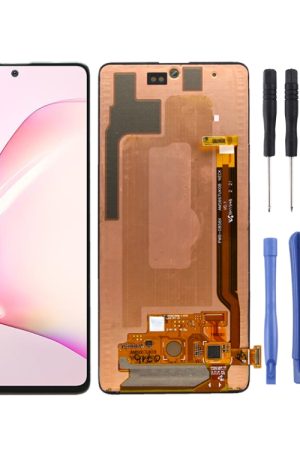 Schermo LCD originale in materiale Super AMOLED e digitalizzatore assemblaggio completo per Galaxy Note10 Lite