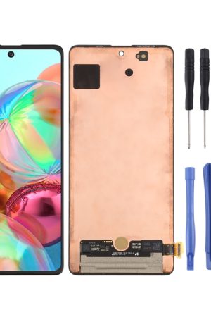 Schermo LCD originale in materiale Super AMOLED e digitalizzatore assemblaggio completo per Galaxy A71 4G