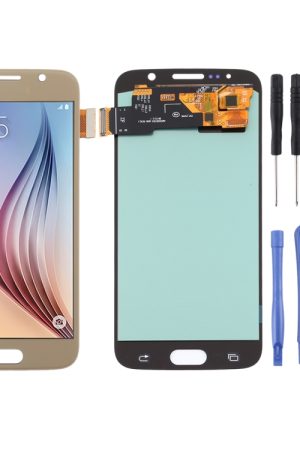 Schermo LCD in materiale OLED e digitalizzatore assemblaggio completo per Samsung Galaxy S6