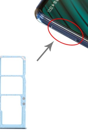 Per Samsung Galaxy A51 / A515 Vassoio scheda SIM + Vassoio scheda SIM + Vassoio scheda micro SD