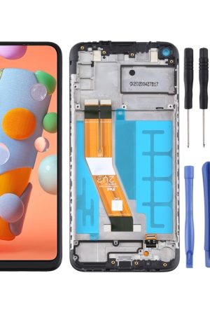 Schermo LCD e digitalizzatore assemblaggio completo con cornice per Samsung Galaxy A11