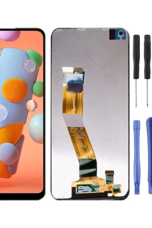 Schermo LCD originale Super AMOLED per Samsung Galaxy A11 con assemblaggio completo di digitalizzatore