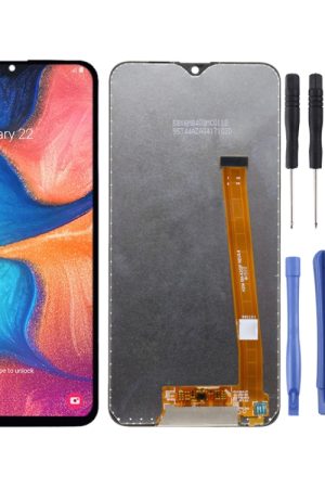 Schermo LCD Super AMOLED originale per Samsung Galaxy A20e con assemblaggio completo di digitalizzatore