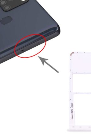 Per Samsung Galaxy A21s Vassoio scheda SIM + vassoio scheda Micro SD