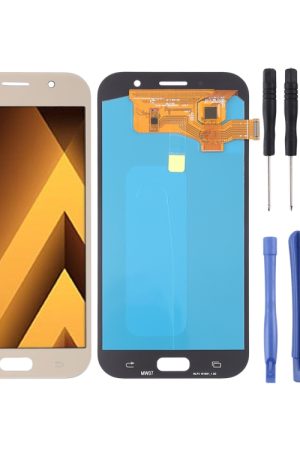 Assemblaggio completo di schermo LCD e digitalizzatore (materiale OLED) per Galaxy A7 (2017), A720F, A720F/DS